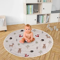 Quilted Playmat - Forest Friends