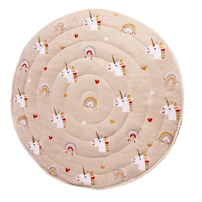 Quilted Playmat - Unicorn Dream