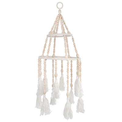 Mobile Beads and Fringes Ivory