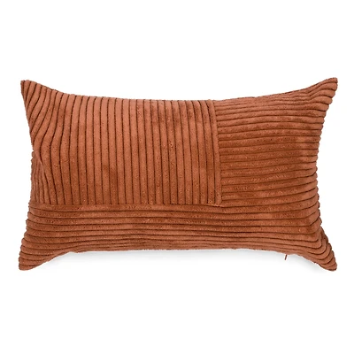 Coussin Rectangle Orange Brulé