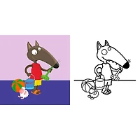 Mes Premiers Coloriages P'tit Loup - Les Vacances