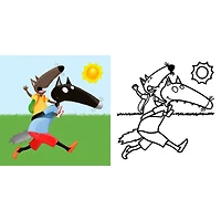 Mes Premiers Coloriages P'tit Loup - Les Vacances