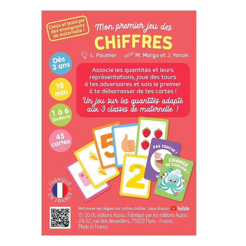 Mon Premier Jeu des Chiffres: apprendre les quantités !