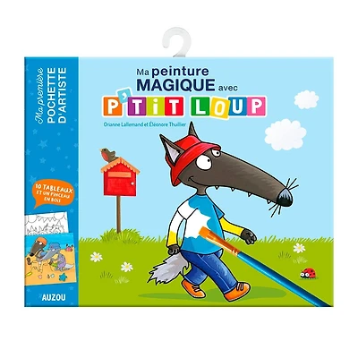 Ma Peinture Magique avec P'tit Loup - Ma première pochette d'artiste