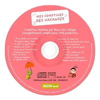 Mes Comptines des Vacances