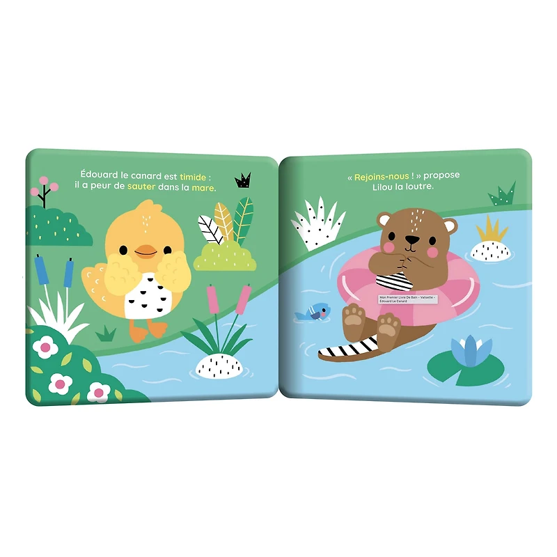 Mon Premier Livre De Bain-Valisette-  Édouard Le Canard