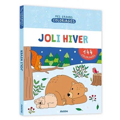 Mes Grands Coloriages Hiver