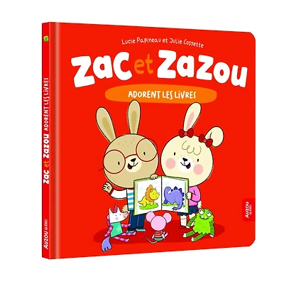 Zac Et Zazou Adorent Les Livres