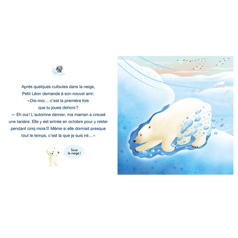 Petit Léon et l'ourson polaire