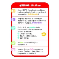 Le Quiz Trop L'fun Du Québec