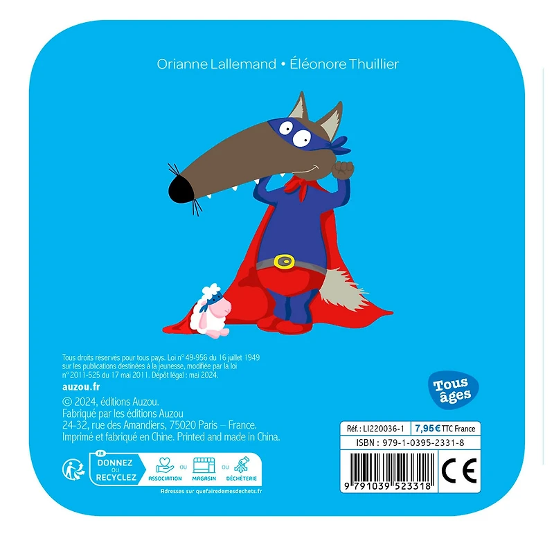 Ptit Loup - Mon Livre De Bain