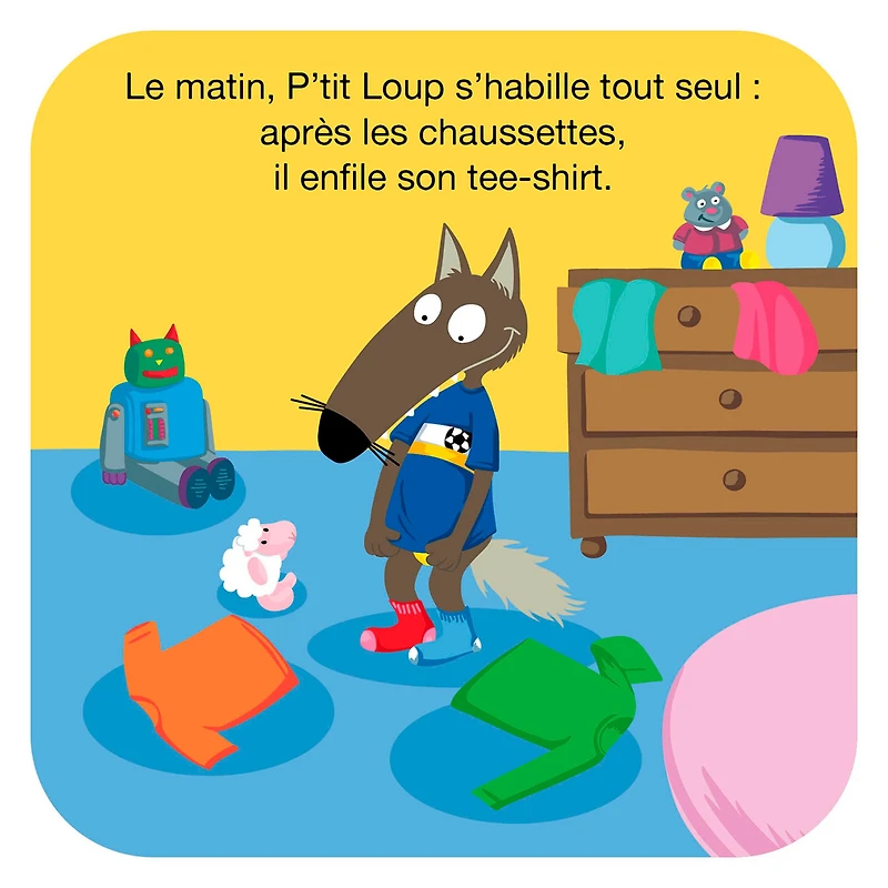 Ptit Loup - Mon Livre De Bain