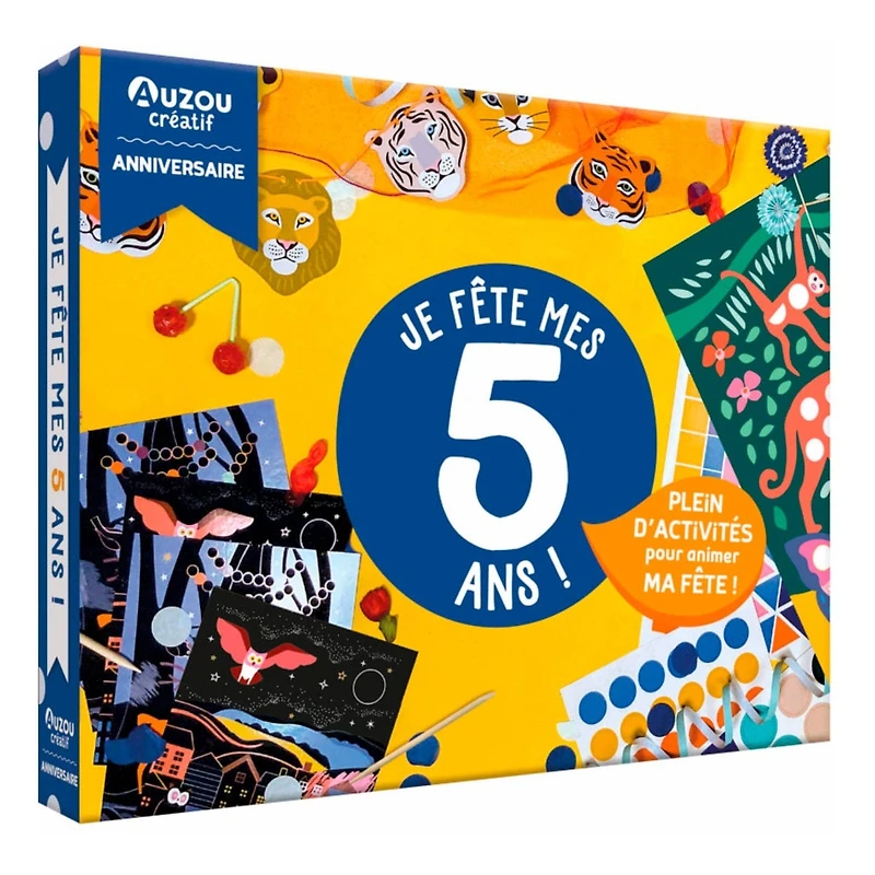 Mon Coffret D'anniversaire - Je Fête Mes 5 Ans !