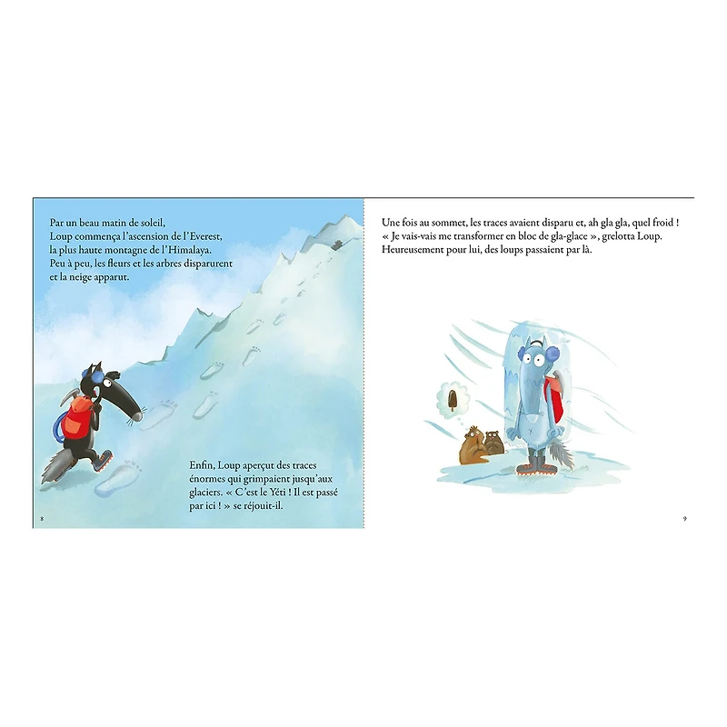 Mes Fabuleuses Aventures de Loup avec Peluche