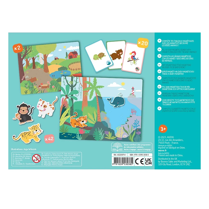 Mon Petit Coffret Aimanté Les Bébés Animaux