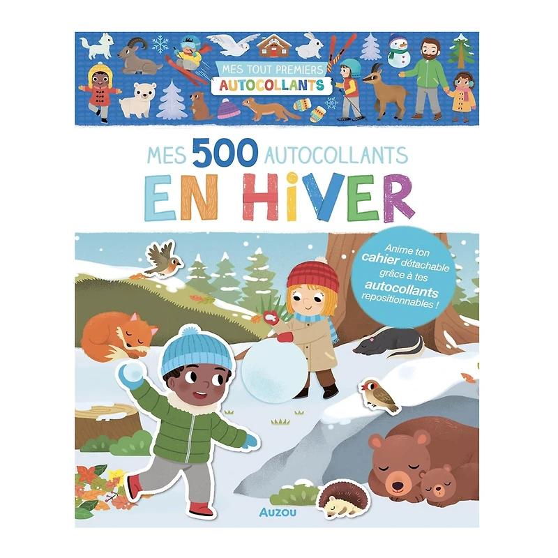 Mes 500 Autocollants En Hiver