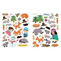 Mes 500 Autocollants En Hiver