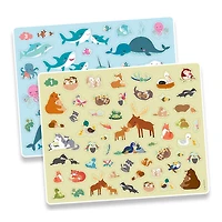 200 Autocollants Bébés Animaux