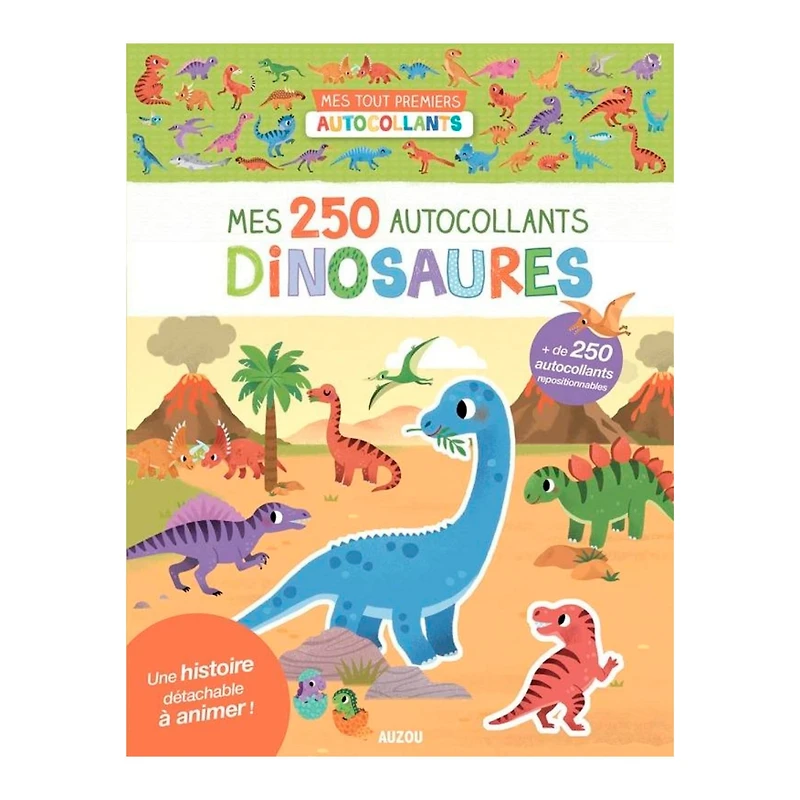 Mes 250 Autocollants Dinosaures