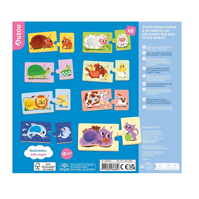 Mes Premiers Puzzles - Duo Animaux
