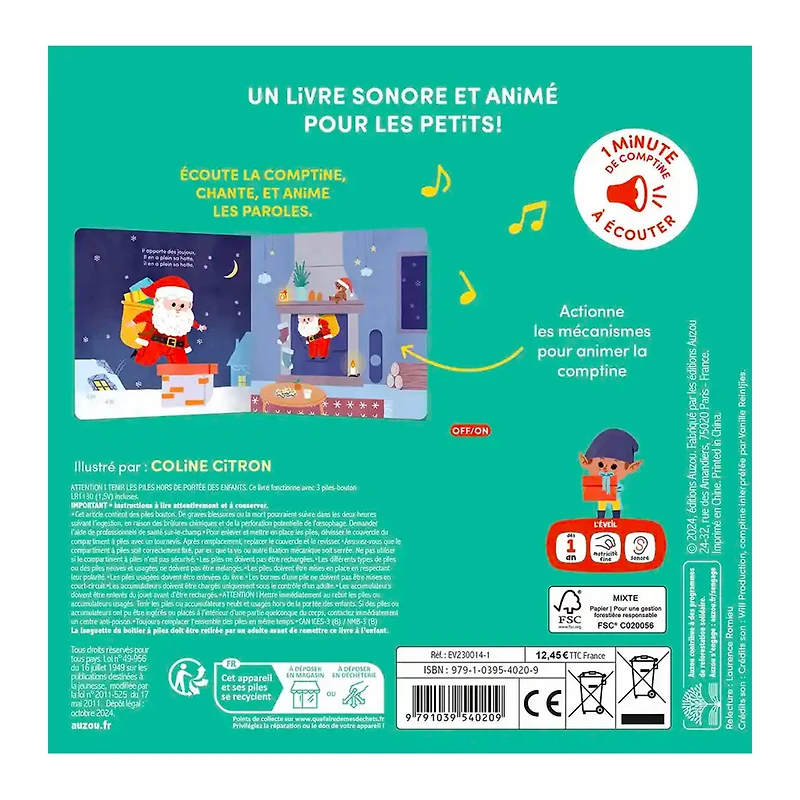 Ma comptine de Noël - L'as-tu vu ?