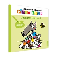 Mes Premier Coloriages Ptit Loup - Joyeuses Pâques!