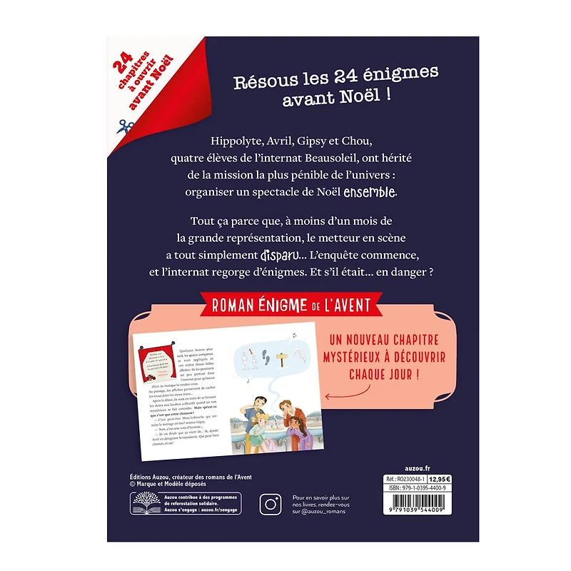 Disparition, Énigmes et Boules de Noël - 24 Chapitres avant Noël