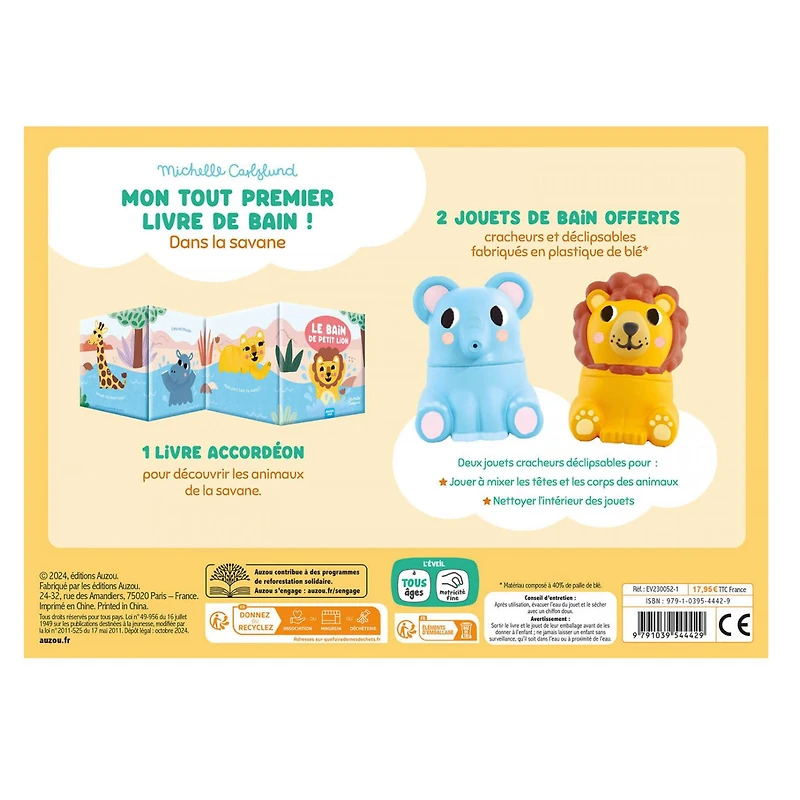 Mon Premier Livre de Bain - Dans la Savane