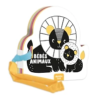 Mon Premier Livre Poussette en Noir et Blanc