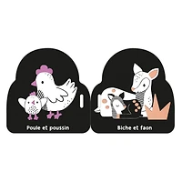 Mon Premier Livre Poussette en Noir et Blanc