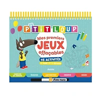 P'tit Loup : Mes premiers jeux effaçables