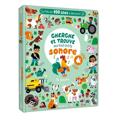 Cherche et Trouve des tout-petits sonore - La Ferme