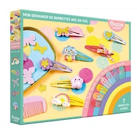 Mon Semainier de Barrettes Arc-en-ciel