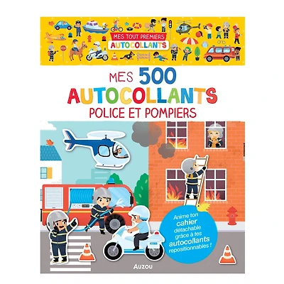 Mes 500 Autocollants Police et Pompiers
