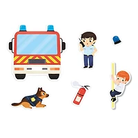 Mes 500 Autocollants Police et Pompiers