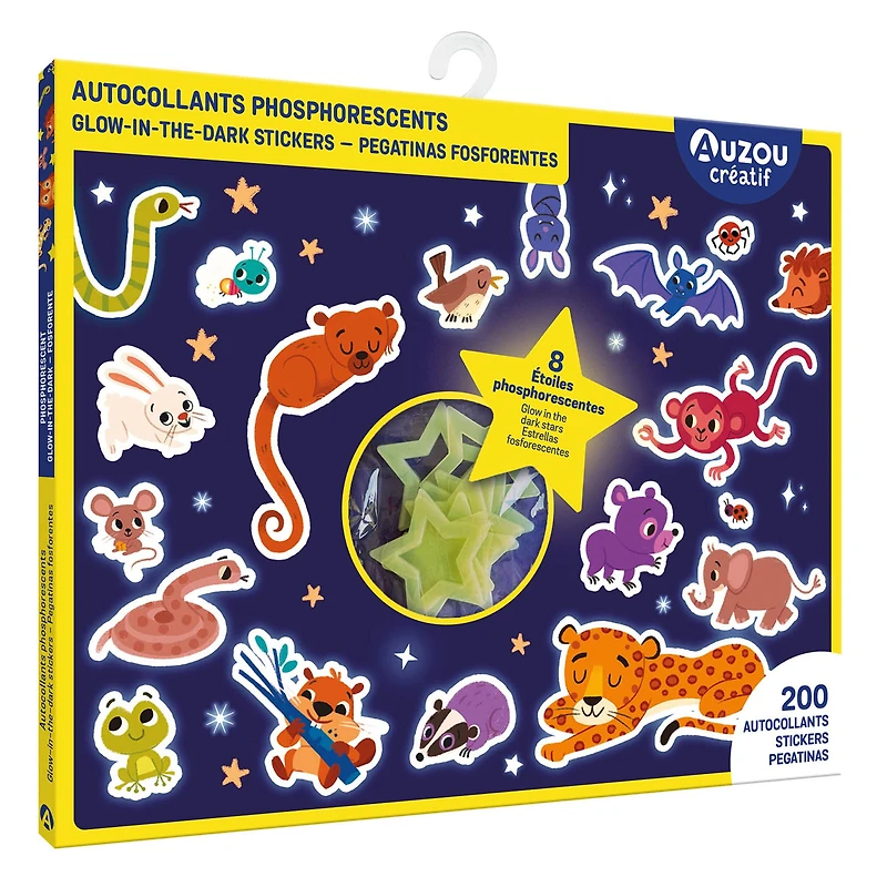 Mes 200 Autocollants Phosphorescents