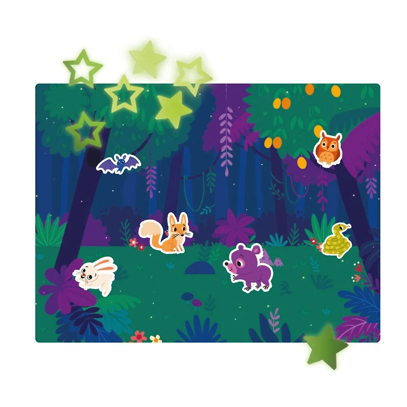 Mes 200 Autocollants Phosphorescents