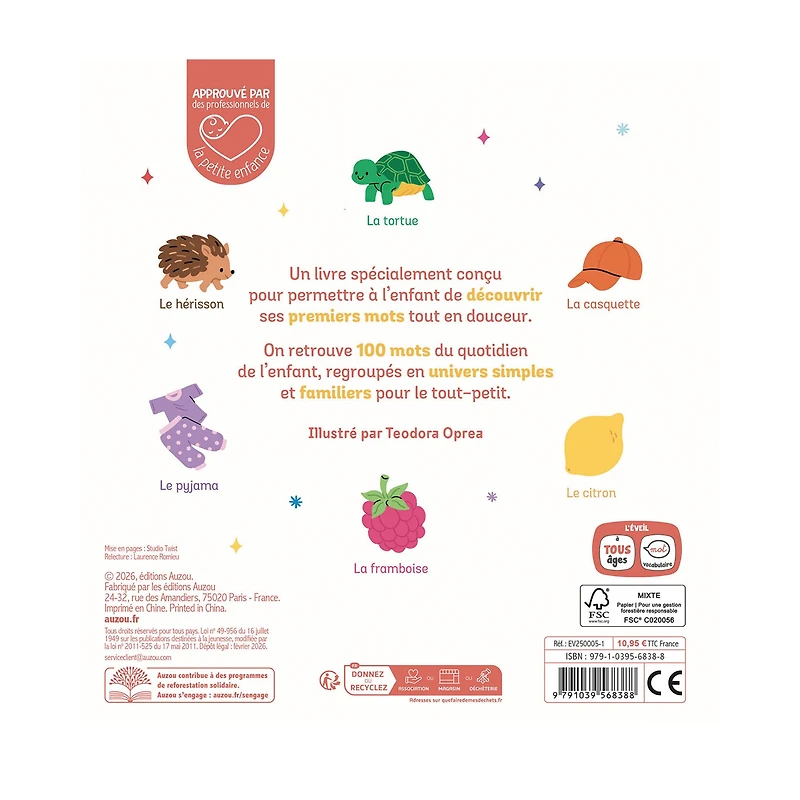 Mes 100 Mots Tout En Couleurs