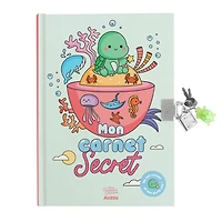 Mon Carnet Secret - Porte-clé Tortue