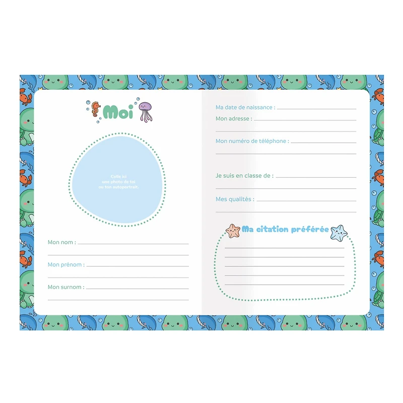 Mon Carnet Secret - Porte-clé Tortue