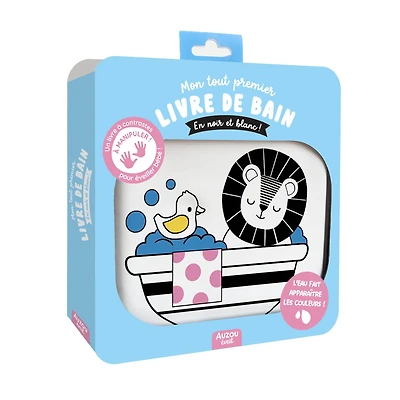Mon Premier Livre de Bain Magique - En Noir et Blanc !