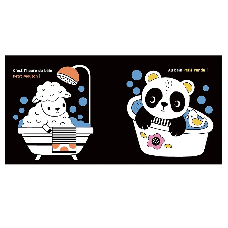 Mon Premier Livre de Bain Magique - En Noir et Blanc !