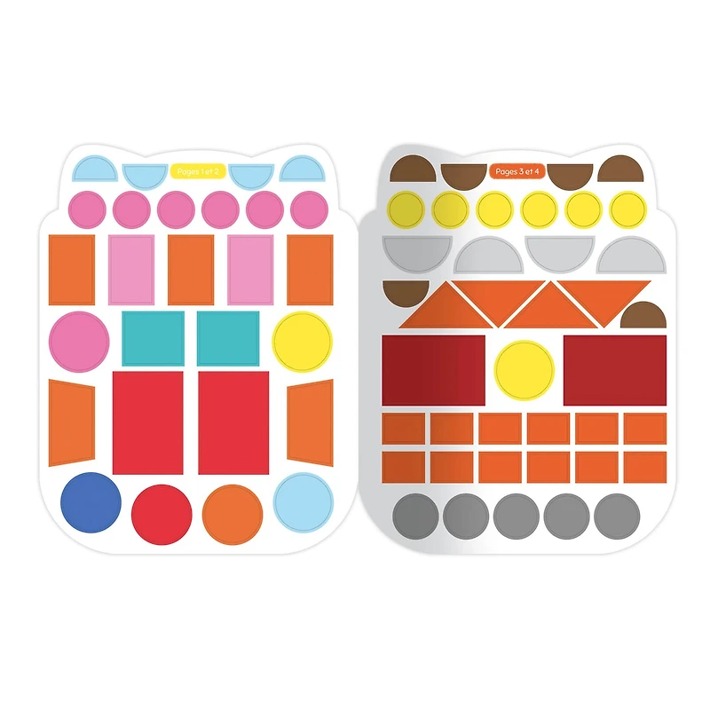 Gommettes Formes - l'Aventure de Petit Chat