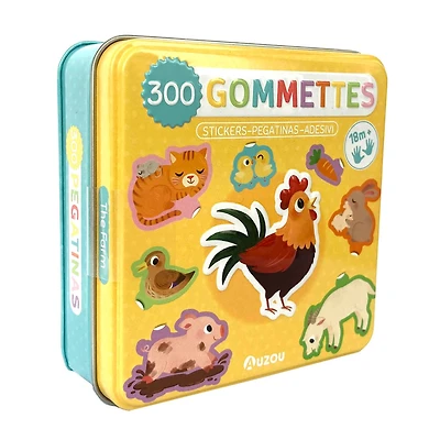 300 stickers the Farm 