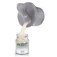 Powder Formula Dispenser + Snack Cup - Grey