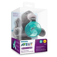 Soothie Snuggle Orthodontic Pacifier 0-6m - Seal