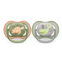 Suce Ultra Air 6-18 mois Tortue Orange / Baleine Verte (2)