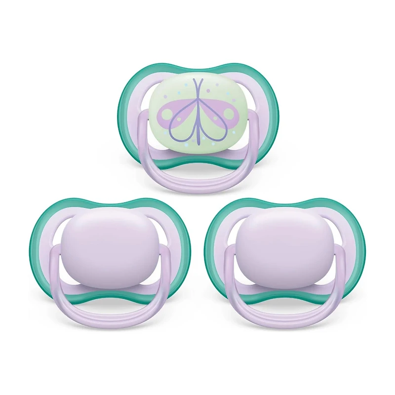 Suce Ultra Air Nuit 0-6 mois Lilas / Papillon (3)