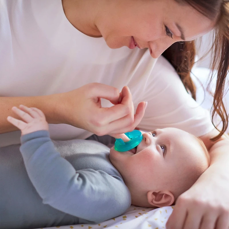 Soothie Pacifier Green 3M+ (2)