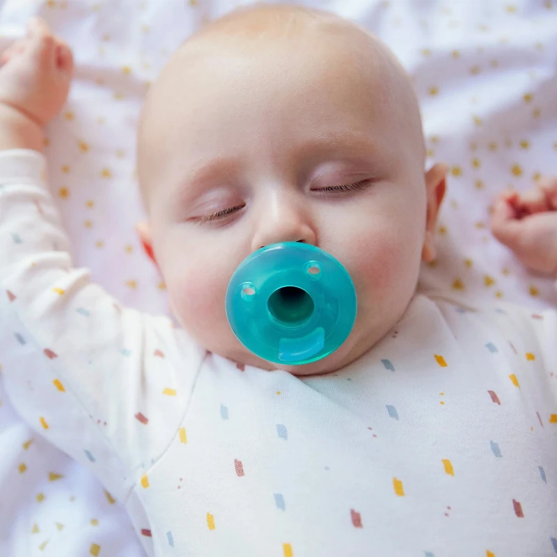 Soothie Pacifier Green 3M+ (2)